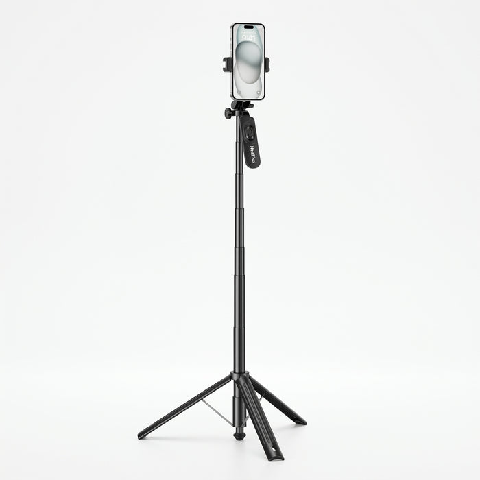 Selfie Stick NeePho NP-L28 | Trípode 1.65 m | Control Bluetooth | Rotación 360°