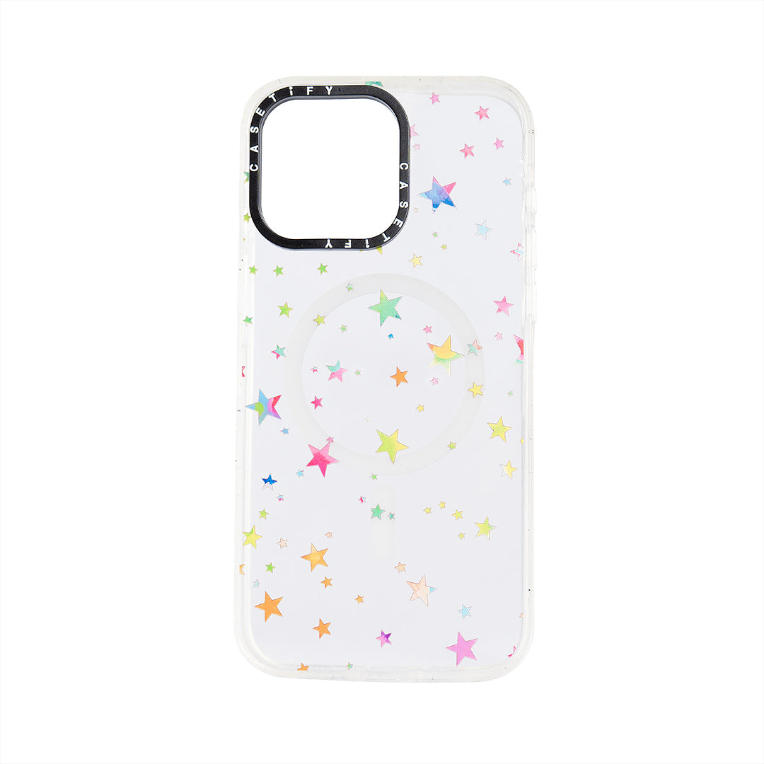 ESTUCHE MAGSAFE CASETIFY ESTRELLAS DE COLORES