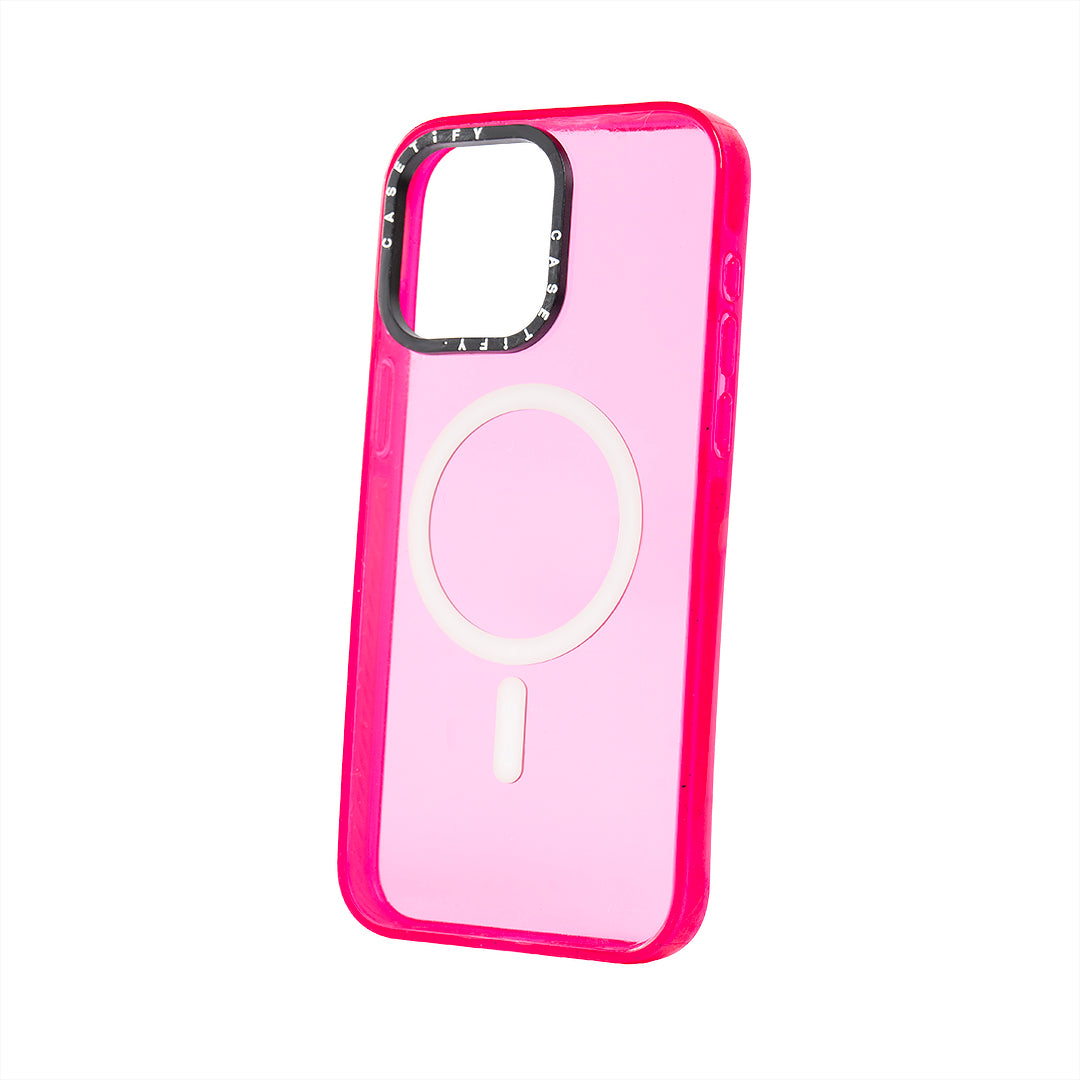 ESTUCHE MAGSAFE CASETIFY FUCSIA