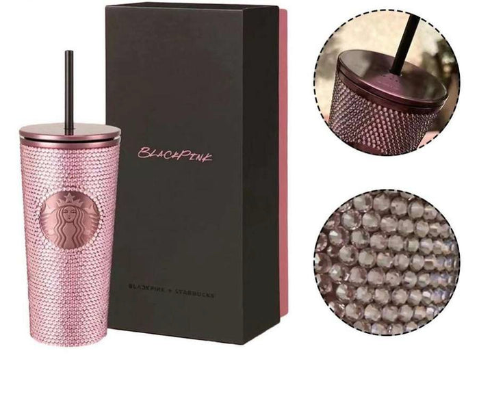 Termo Starbucks Piedras Black pink