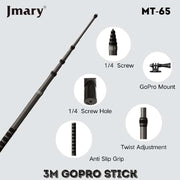 Trípode Jmary MT-65 - 3 metros vista 2 - MyTechCell Colombia