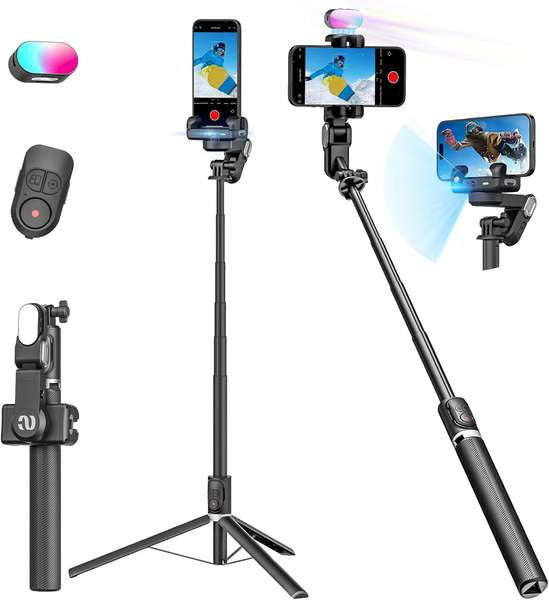 Trípode Estabilizador Inteligente Aochuan Smart M2 PRO vista 2 - MyTechCell Colombia