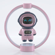 Parlante Bluetooth Astronauta con Levitación Magnética | Reloj | Radio FM | Tarjeta TF | Bluetooth