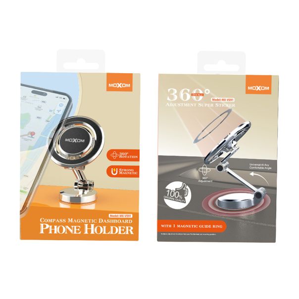 Holder Magnetico Moxom VS91 vista 3 - MyTechCell Colombia