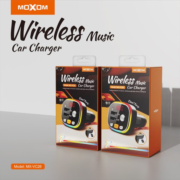 Pluying +Transmisor Moxom MX VC26 vista 2 - MyTechCell Colombia