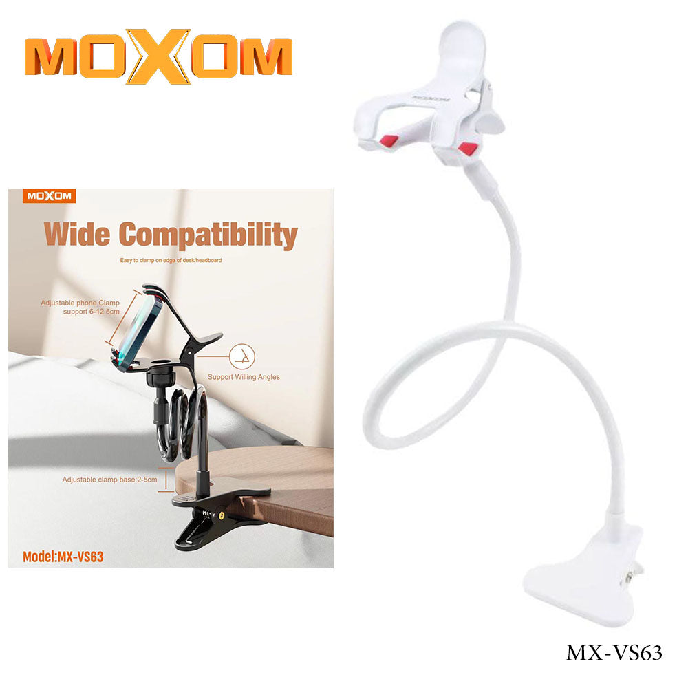 Soporte flexible MOXOM MX-VS63 para celular | Brazo de 75 cm - vista 2 - MyTechCell Colombia