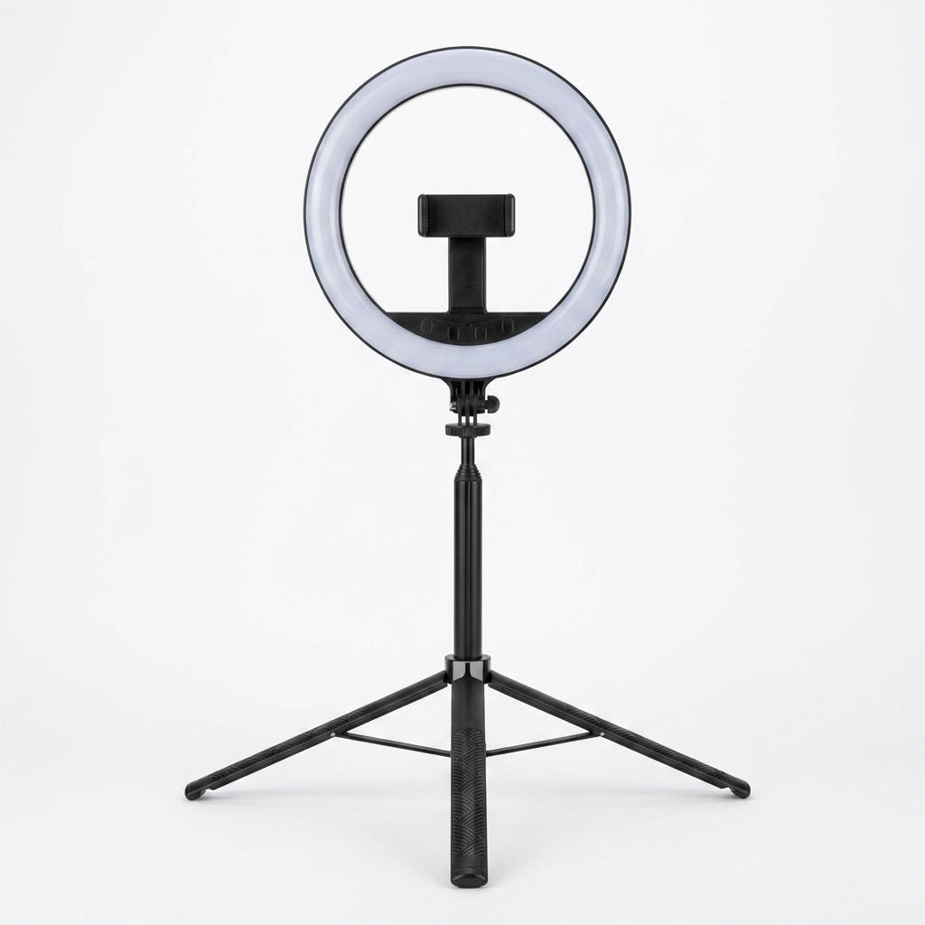 Aro de Luz LED NeePho L16 con Selfie Stick y Trípode | 1.60 m | Doble Luz | Bluetooth