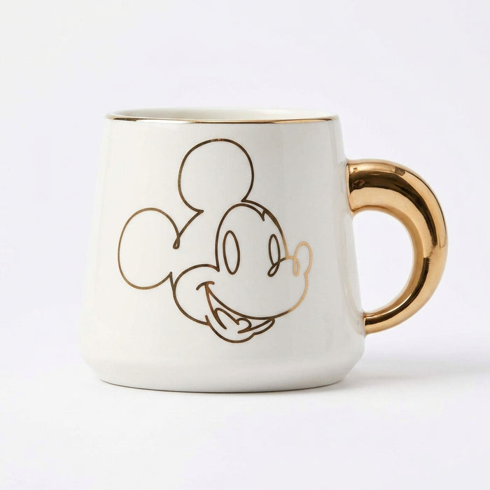 Vaso Ceramica Mickey Blanco