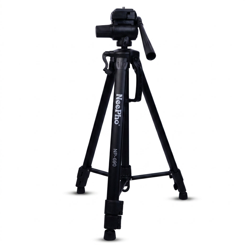 Trípode Profesional NeePho NP-690 para Cámara y Celular con Control Bluetooth