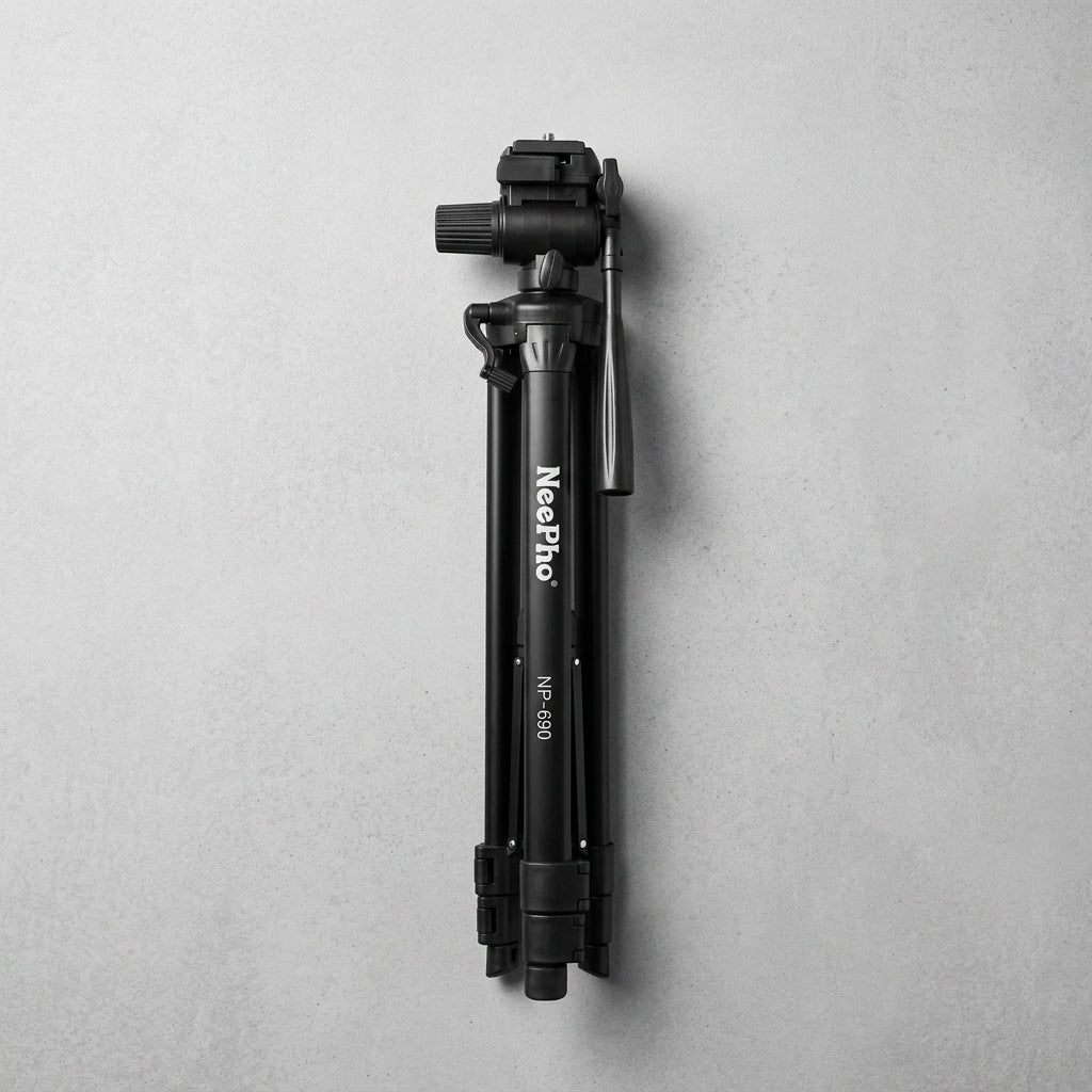 Trípode Profesional NeePho NP-690 para Cámara y Celular con Control Bluetooth