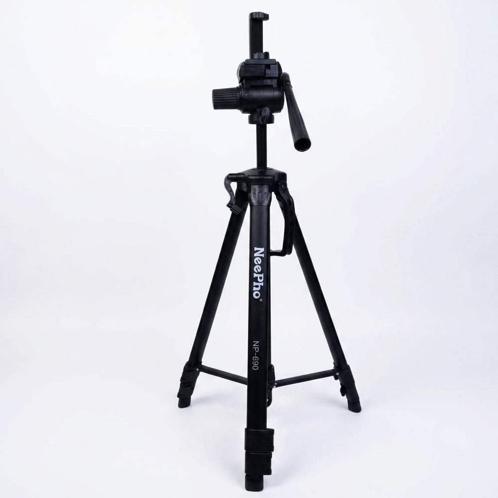 Trípode Profesional NeePho NP-690 para Cámara y Celular con Control Bluetooth