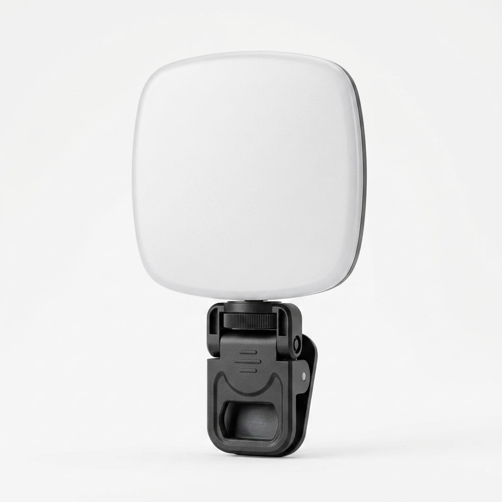 Luz LED RGB NeePho NP-M21 para Celular, Cámara y Monitor | RGB | Luz Bicolor | Clip Ajustable