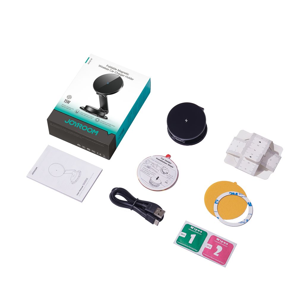Holder Magnetico + Carga Joyroom JR Zs408 vista 3 - MyTechCell Colombia