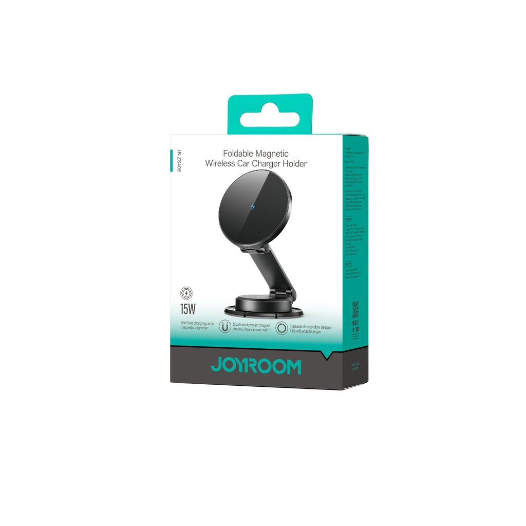Holder Magnetico + Carga Joyroom JR Zs408 vista 5 - MyTechCell Colombia