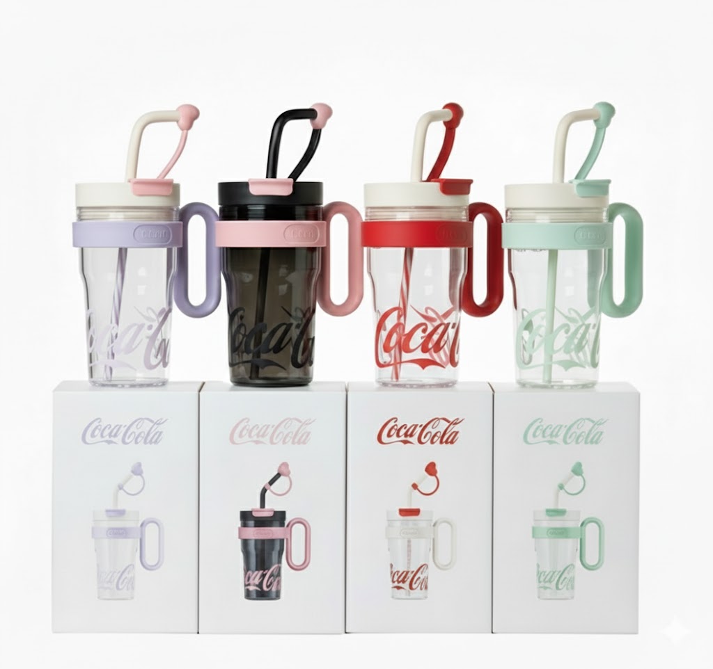 Termo CocaCola Pitillo 800ml 100% Original - MyTechCell Colombia